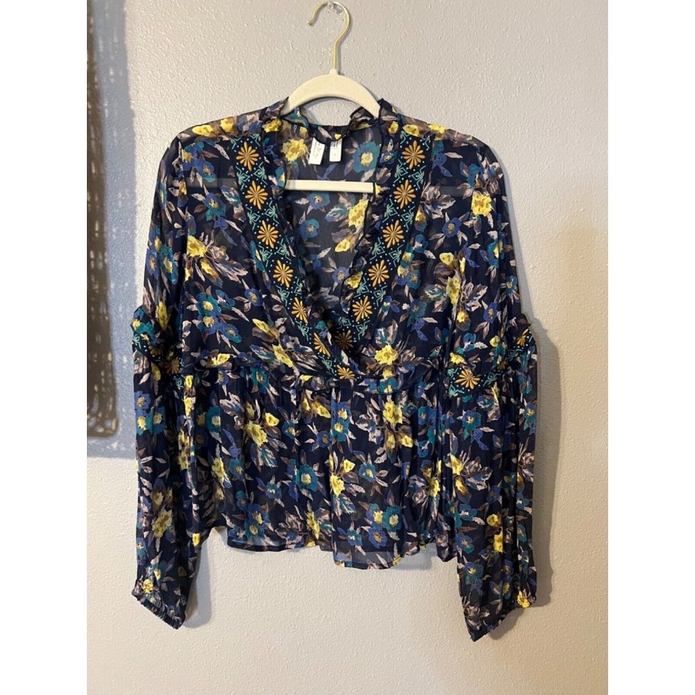 Meadow Rue Anthropologie Top S Small - Picture 8 of 9